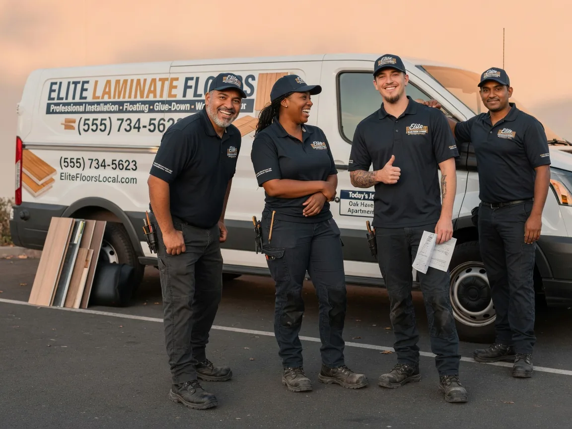 Laminate flooring installation company in Becker, MN